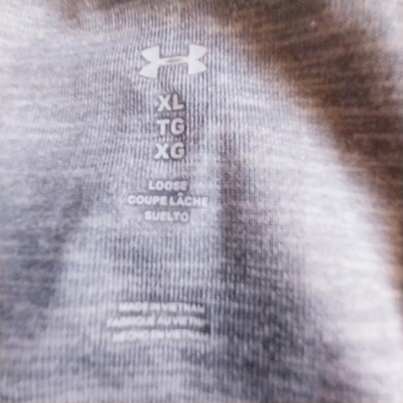 Under armour sleeveless grey sz XL - Picture 3 of 3